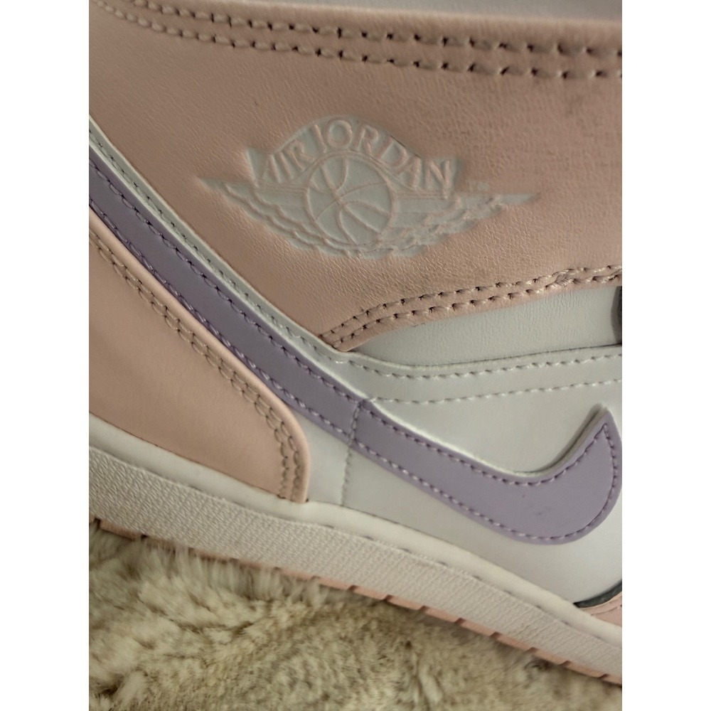 Nike Air Jordan 1 Mid GS Arctic Orange Purple Pulse FD8780-601 Pink White 6.5Y - Picture 3 of 9